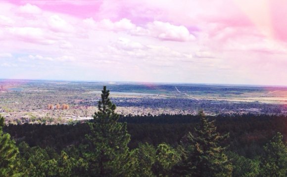 Beautiful view over Boulder