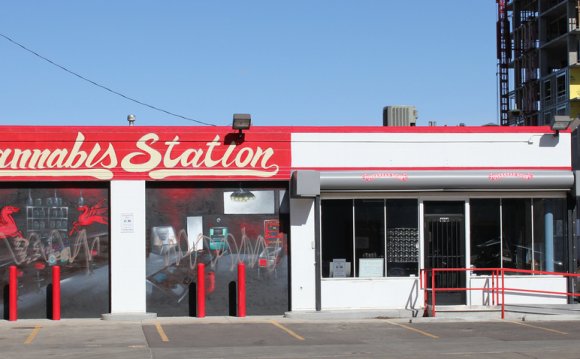 Cannabis Station (Closeup)