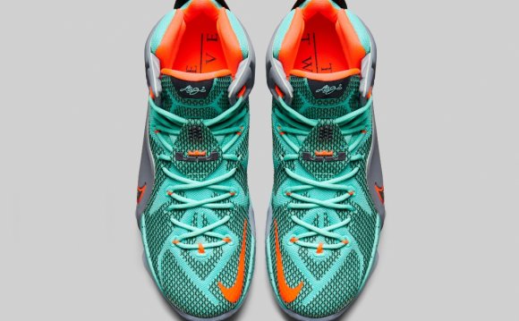 Nike LeBron 12 Top View