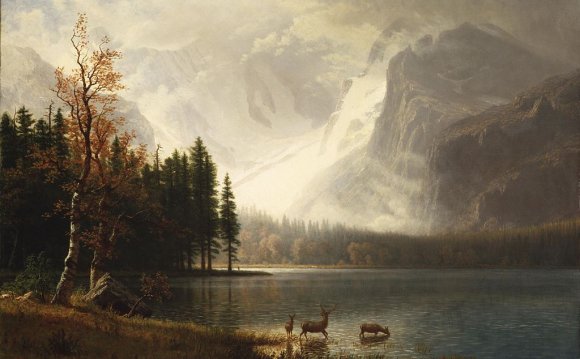 Estes Park - Albert Bierstadt