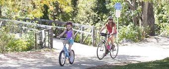 Biking Boulder Creek Path