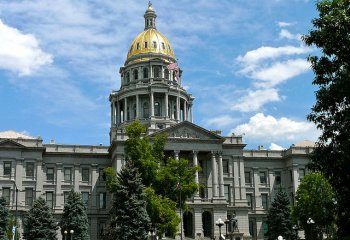 Colorado State Capitol building in Denver