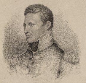 engraved portrait of Zebulon Pike