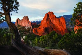 Garden associated with the Gods in Colorado Springs