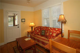 Indoor of a cottage on Colorado Chautauqua, The Colorado Vacation Directory