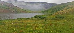 Monsoon rains in July in the Weminuche wild