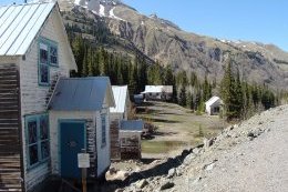 The town of Red Mountain,  Colorado,  thanks to Jimmy Thomas.