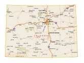 Colorado Tourism Map