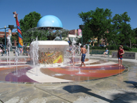 Uncle Wilbers Fountain in Acacia Park