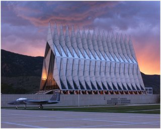 U.S. Air Force Academy Cadet Chapel in Colorado Springs
