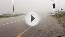 Colorado springtime hail storm 6/24/15, Brush Colorado