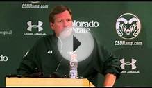 Colorado State vs. Colorado | Postgame Press Conference